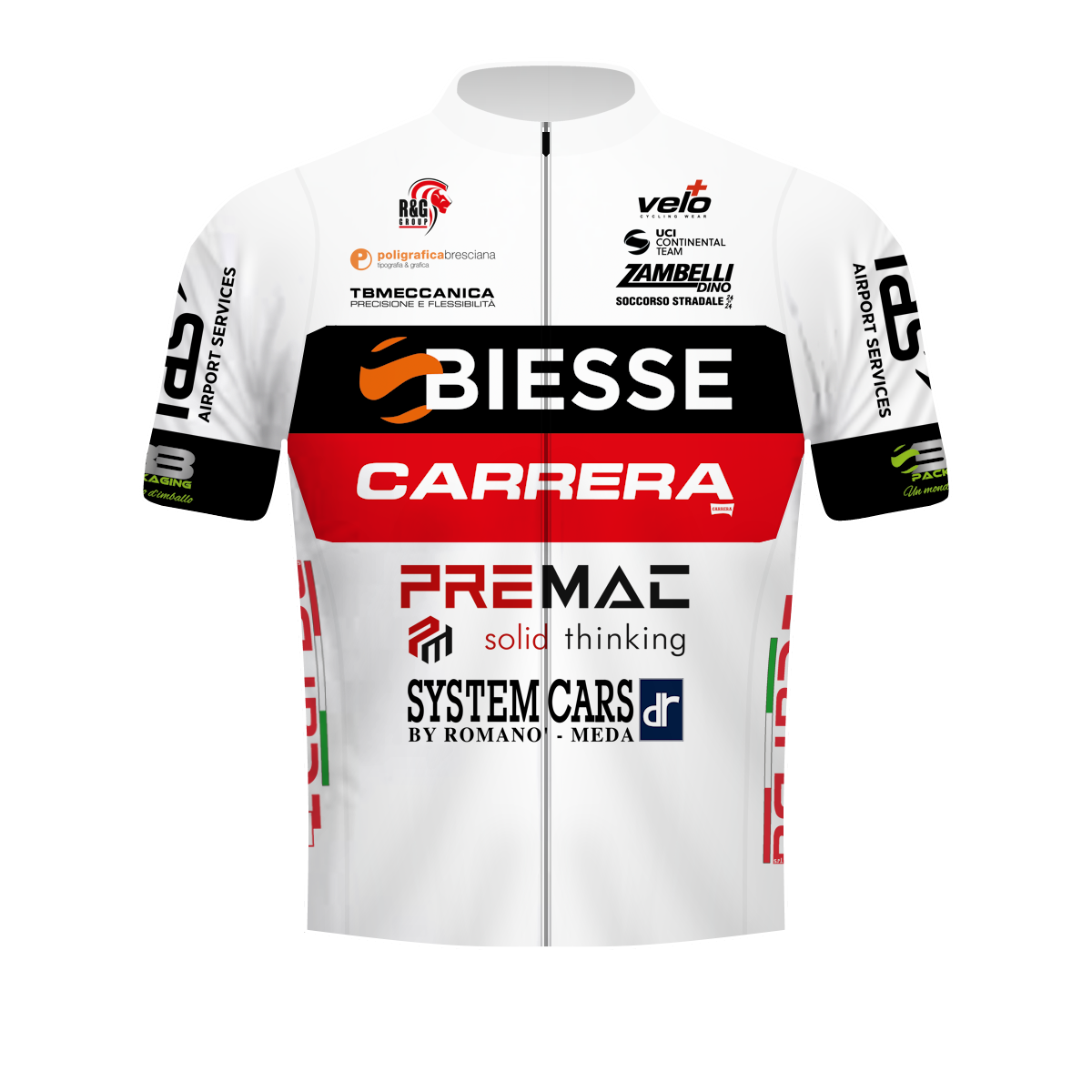 Team jersey BIESSE - CARRERA - PREMAC
